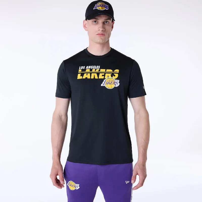 LA Lakers NBA Essentials Black T-Shirt