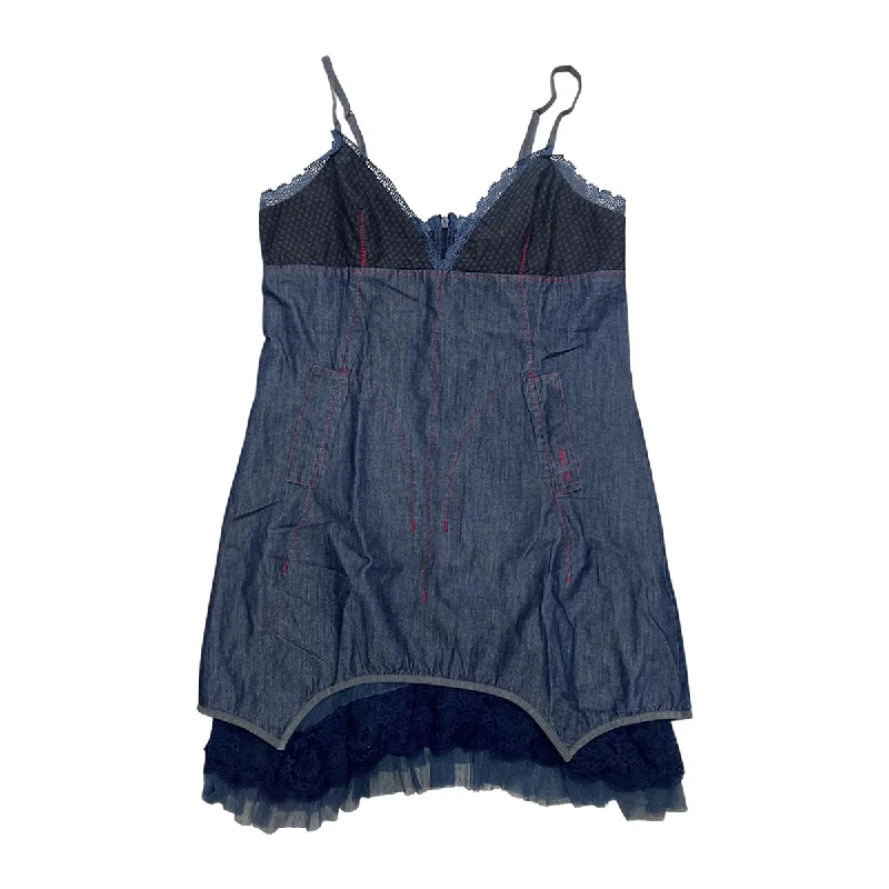 Cop Copine Layered Denim Camisole