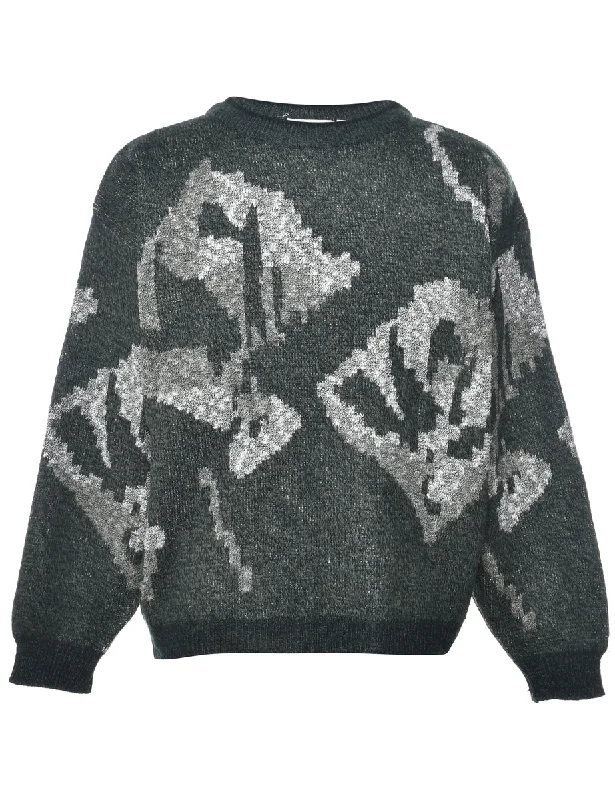 Abstract Pattern Jumper - L