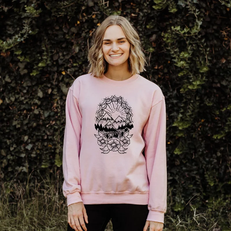 Snowy Mountain Sweatshirt Nature Hoodie *UNISEX FIT*