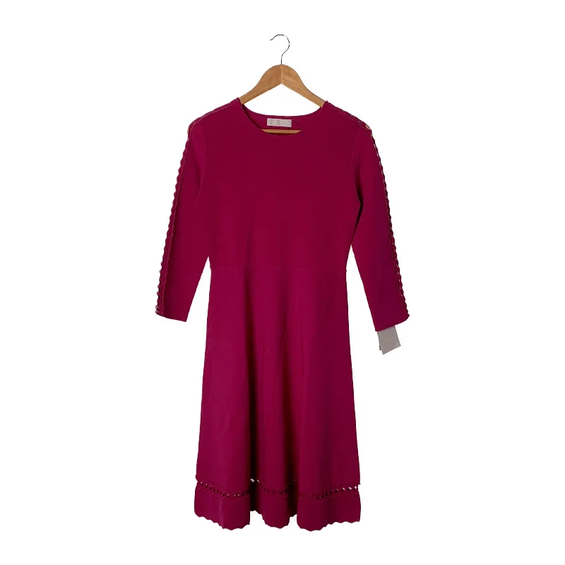 CELFORD/LS Dress/38/Pink/Rayon/CWN0191083