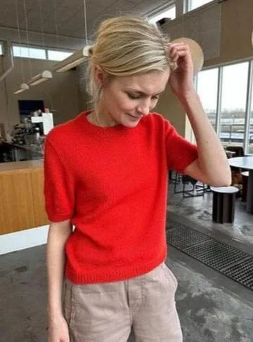 Poppy Tee by Petiteknit, No 14 yarn kit (excl pattern)