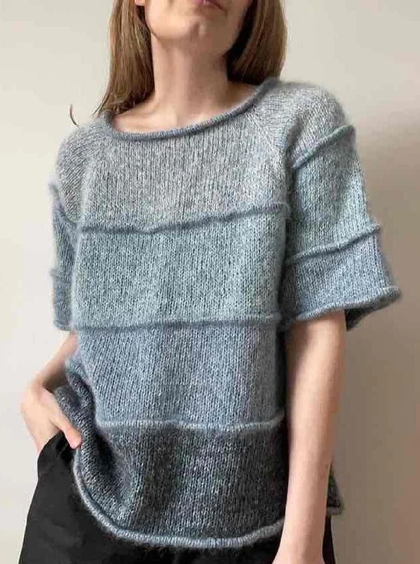 Pado Tee by Aegyo Knit, No 14 + Silk Mohair yarn kit (excl pattern)