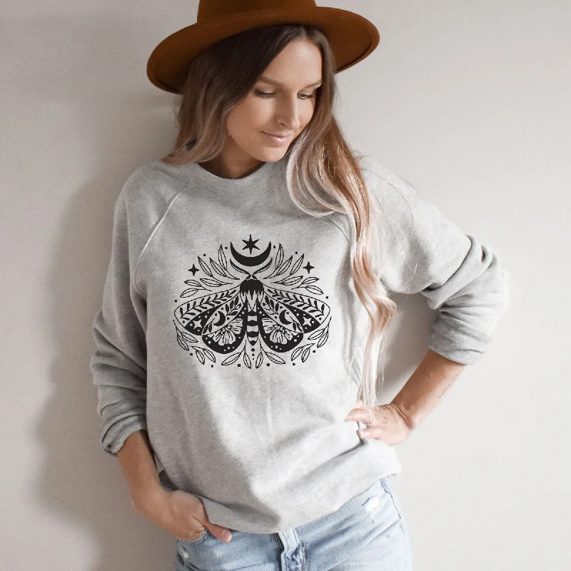 Mystical Moth Sweatshirt *UNISEX FIT*