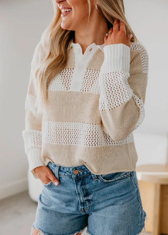 Ilona Striped Pullover