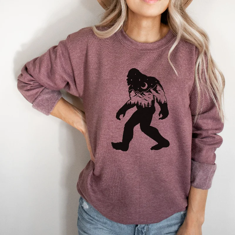 Bigfoot Nature Scene Sweatshirt *UNISEX FIT*