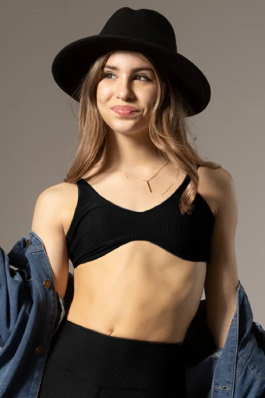 Ruth Bralette - Black